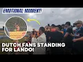 Download Lagu Emotional Scene: Dutch Crowd Stands and Claps for Lando After Dramatic DNF | Dutch GP