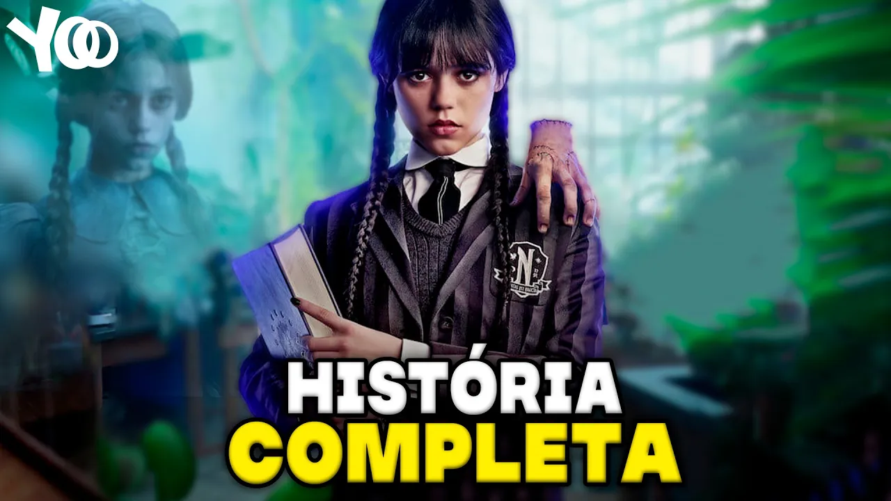 RESUMO DE WANDINHA | Wednesday NETFLIX - A história EM ORDEM CRONOLÓGICA