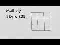 Learn Box method multiplication - Interesting and Easy