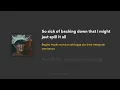 FEEL NOTHING - The Plot In You (Lirik dan Terjemahan)