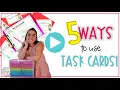 5 Fun Ways to Use Task Cards