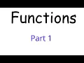 functions f x national 5