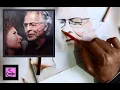 colored pencil with Herb Alpert face drawing of herb alpert