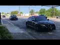 First Responder Procession for Officer Drew Barr