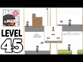 Brain Test 5 Level 45 - All Parts Walkthrough