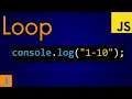 Print 1 To 10 Using Loop In JavaScript
