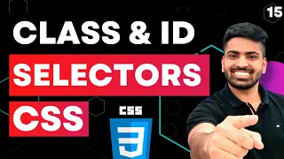CSS Course Selectors in CSS Id Class Universal Grouping Web Development Course Tutorial 15