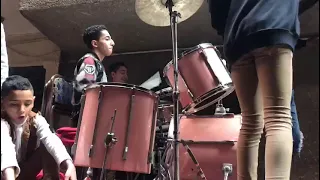 مهرجان ابو اصاله ع الدش العقباويه فين درامز عفراتو اصغر درامز في شبرا 