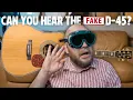 Fake Martin D-45 VS Huss Dalton TDM I FAKE OR GREAT