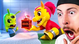 IS THIS THE NEXT AMAZING DIGITAL CIRCUS?! (Run Monster Run Reaction)