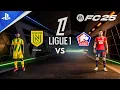 FC 25 - Nantes vs. Lille | Ligue 1 24/25 Match Complet Gameplay | PS4™