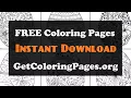 Easter egg coloring pages pdf