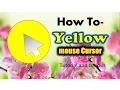 yellow mouse Cursor How To Get A Yellow Circle Around Your Mouse Cursor For free