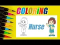 Coloring for Kids Coloring Nurse
