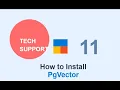 How to enable Pg-vector extension in PGAdmin Windows Easy Installation