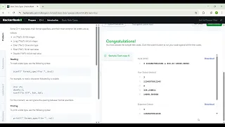HackerRank C Basic Data Types Problem Solution Introduction Section