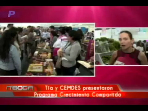 Tía y CEMDES presentaron programa crecimiento compartido