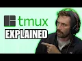 TMUX in 100 seconds Prime Reacts