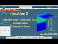 Iteration 2 Bracket Structural Analysis in 3DEXPERIENCE SIMULIA Optimizing Strength Weight