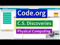 Arrays and Color LEDs Lesson 10 4 Tutorial with Answers Code org CS Discoveries Physical Computing