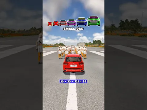 200 Girlfriend vs Big & Small Cars