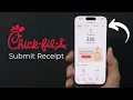 How To Submit Receipt In The Chick-fil-a App