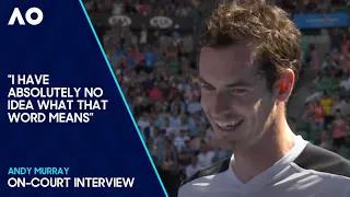 Andy Murray s Funniest One-Liners On-Court Interviews Australian Open