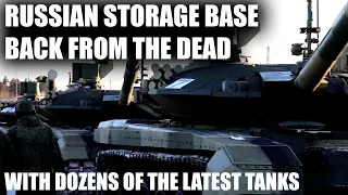 One Russian Tank Storage Base is Filling Up Again - And With the Latest Tanks and AFVs