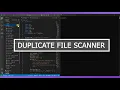 Duplicate Files Scanner in Python
