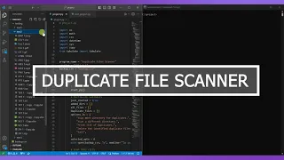 Duplicate Files Scanner in Python