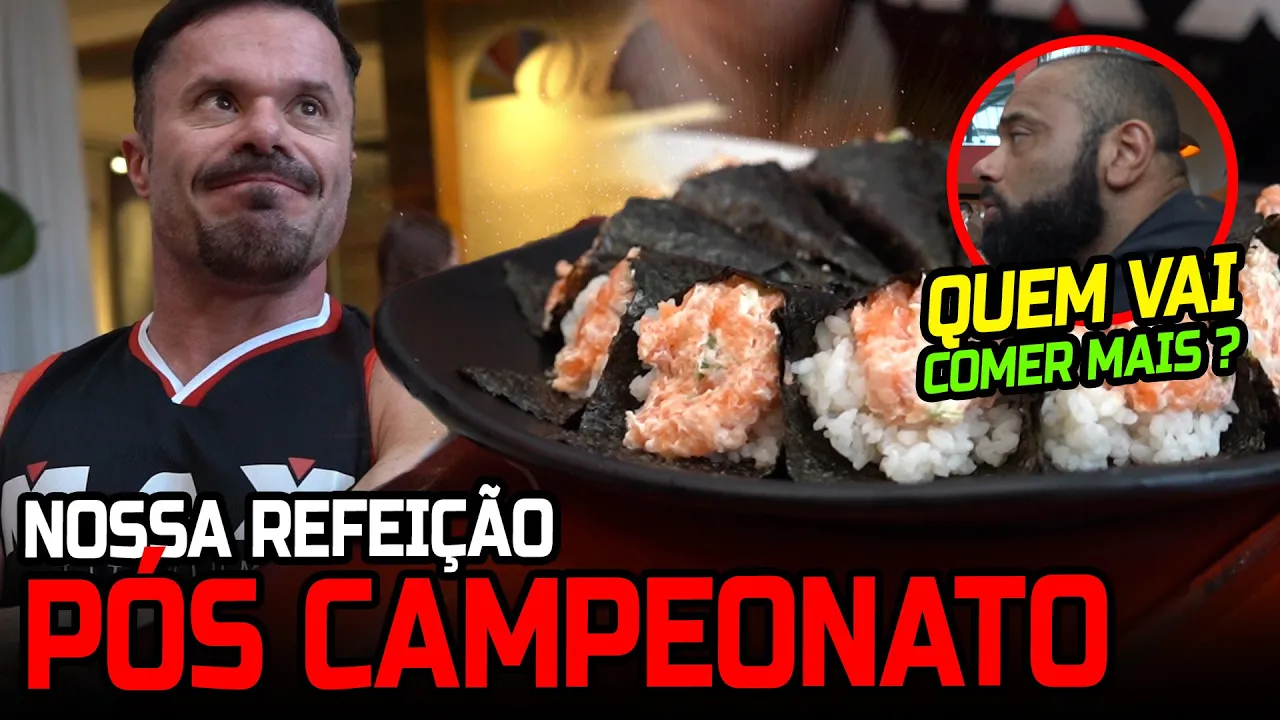 REFEIÇÃO PÓS MUSCLE CONTEST BRASIL