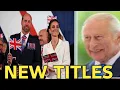 Download Lagu NIEUWE TITELS! Koning Charles verleende nieuwe titels aan prinses Catharina en prins Willem. Een ...