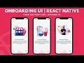 Intro Onboarding Screens - React Native Food Delivery App