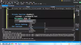 VB Functions No Parameters and Return Nothing