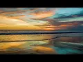 Download Lagu Gorgeous Pastel Sunset and Ocean Waves on a Tropical Beach