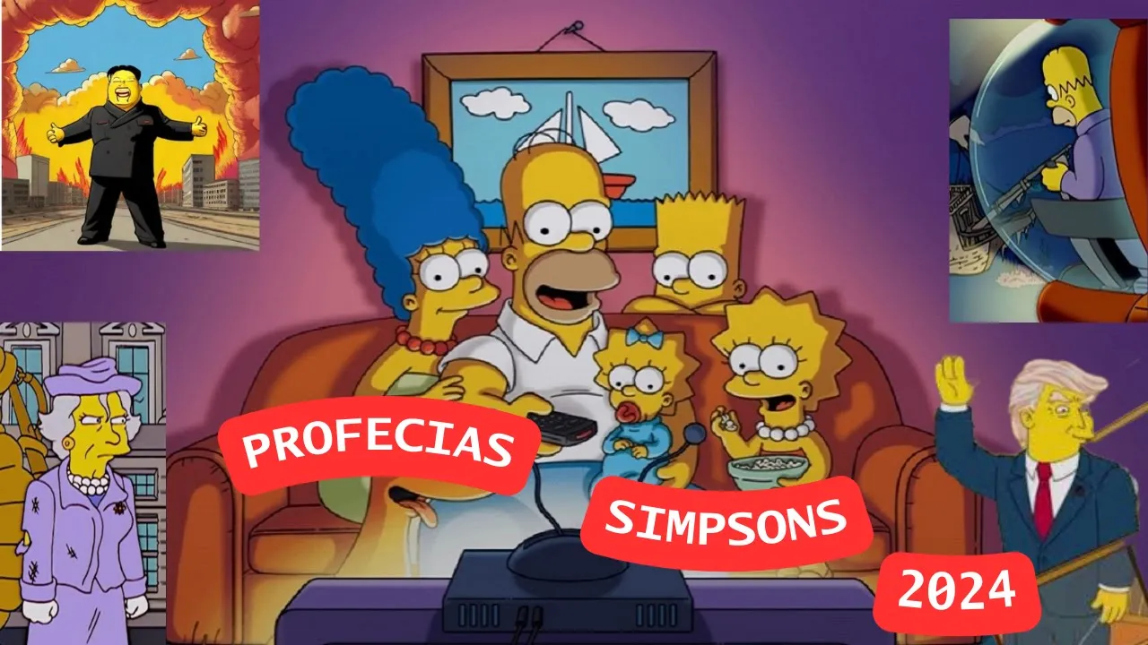 As previsões CHOCANTES dos Simpsons para 2024