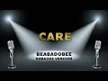 Care by Beabadobee Karaoke Version Pop Rock with Lyrics