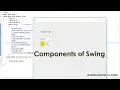 Components of Swing in java in hindi Advance java LearningStrome Academy
