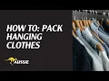How to Pack Hanging Clothes for Moving - Quick Easy Wardrobe Box Tips