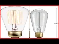 Vintage Edison Light Bulb with Warm Candlelight Glow 220 Lumens 3 000 Hours