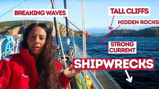 RISKING IT ALL! Sailing into the WORLDS MOST DANGEROUS HARBOR ENTRANCE!! Ep 403