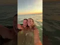 come with us to beach sunset