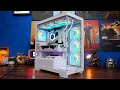 Corsair 3500x ARGB build guide with RS120 RGB fans and H150i Elite Capellix XT