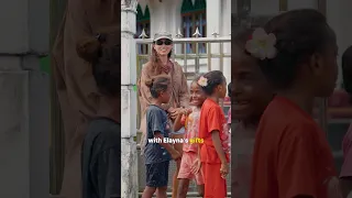 We met the happiest people on earth 🥲 Raja Ampat has our hearts! #travel #indonesia