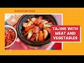 How to make Moroccan Lamb Tagine  -  طاجين مغربي  - Марокканский тажин из баранины с овощами