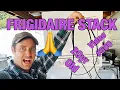 How To Service an Older Frigidaire Stack Washer and Dryer Quick Belt Fix GLET1031CS0 20yr Old