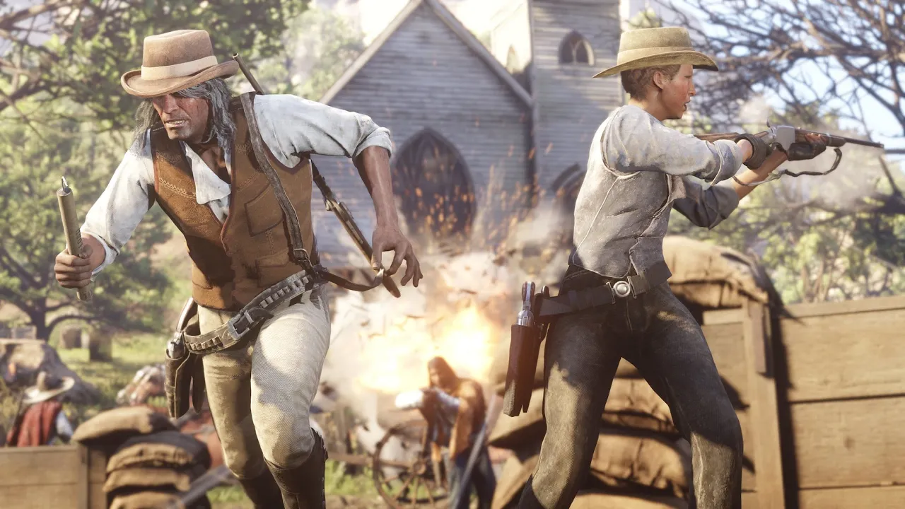 PS4《RED DEAD Online》線上模式更新預告 (4K 中文字幕)