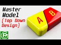 Fusion 360 - Master Model Top Down Design