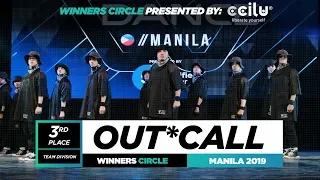 Out Call 3rd Place Team Winner Circle World of Dance Manila Qualifier 2019
