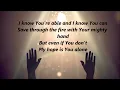 MercyMe – Even If (Lyrics)
